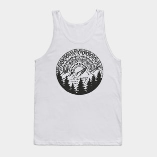 Mandala forest Tank Top